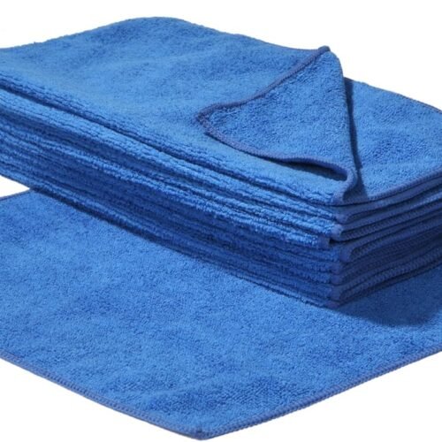 LINGE MICROFIBRE BLEU 40X40 CM