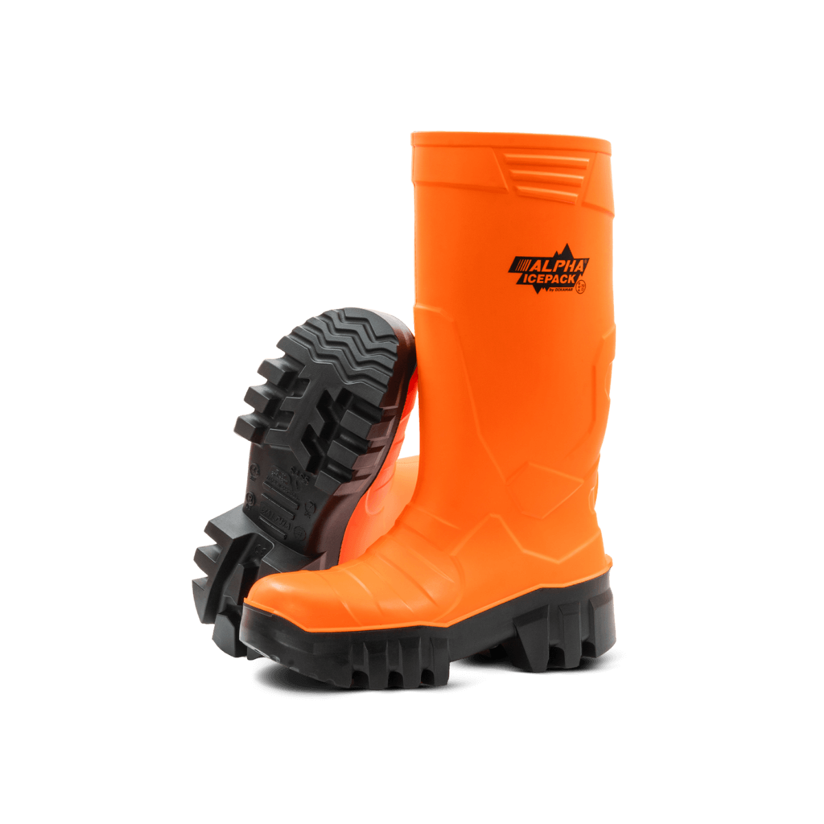 BOTTE DE SECURITE USAGE INDUSTRIEL LA MARQUE ALPHA ICEPACK